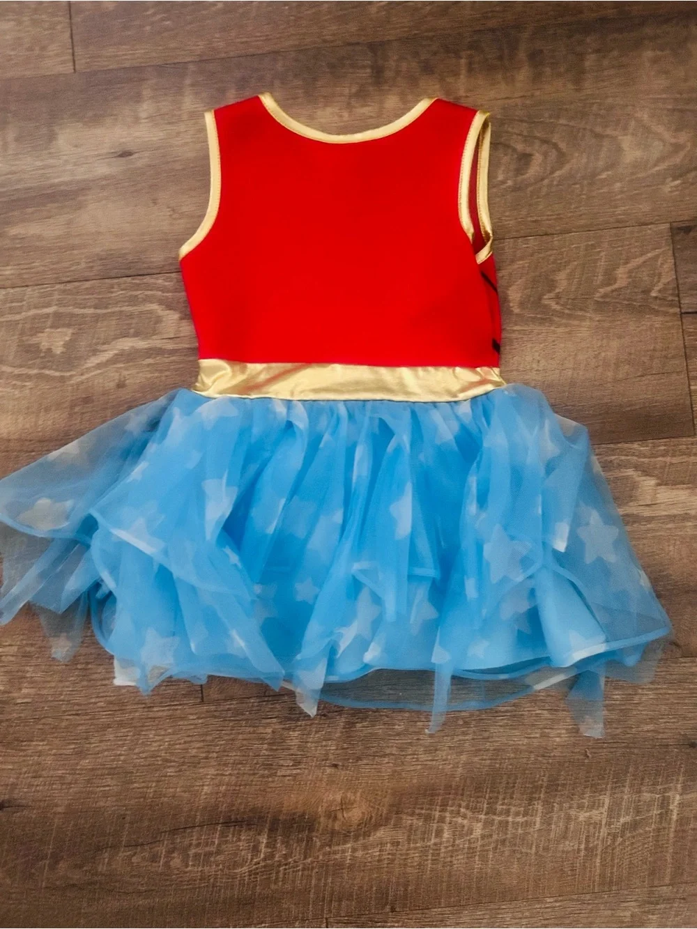 Girls Wonder Woman 1984 Dress/Costume Blue & Red Size 4/5 XS